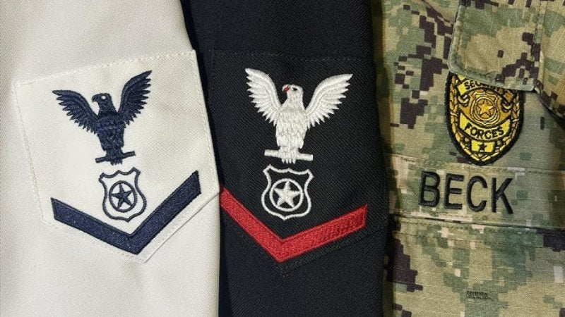 Air Force Blues Occupational Badge  Why It Counts  Rush Patch