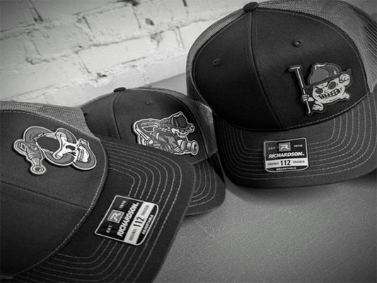 custom pvc patch hats no minimum rush patch