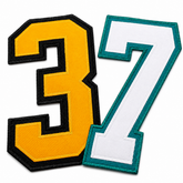 Iron on jersey Letters and Numbers