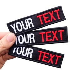 Custom Embroidery Name Patches