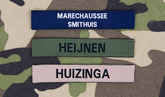 Military Name tags for Uniform
