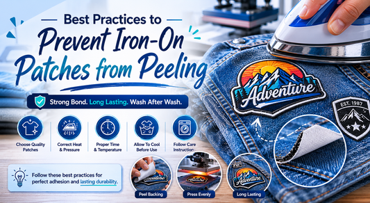Why Iron-On Patches Peel After Washing – Reason & Solution