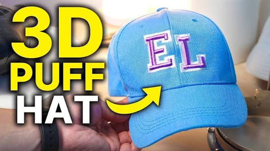 custom 3d puff embroidery hats no minimum Rush Patch