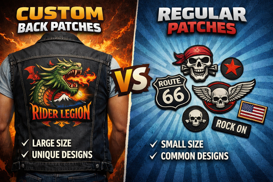 Custom back patches no minimum: Basics, Types, & Comparison