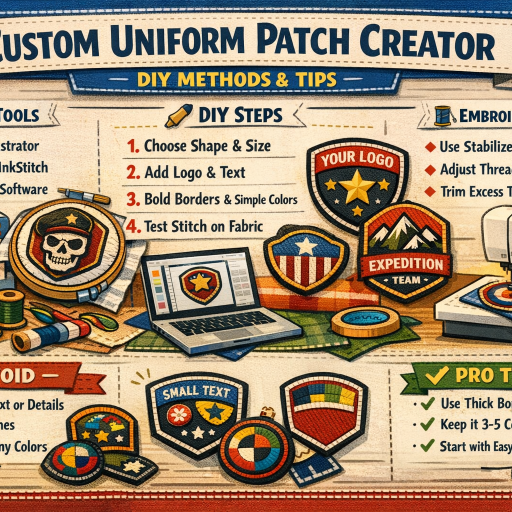 Learn to Create Uniform Patches: Uniform Patch Creator Free – Rush Patch