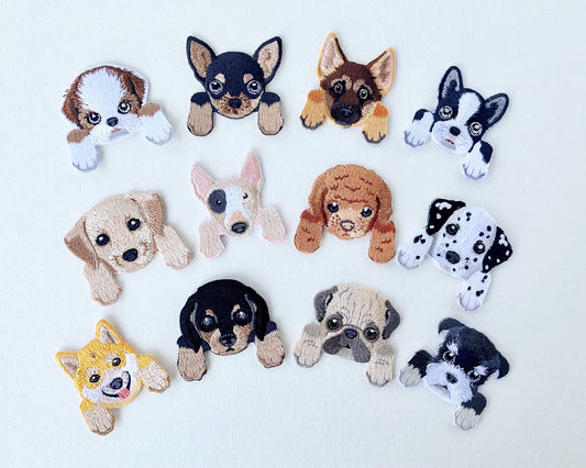 funny dog vest patches