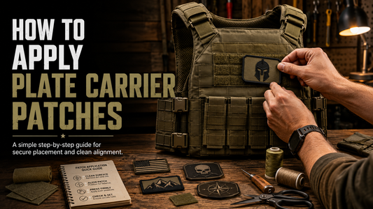 Custom Plate Carrier patches Rush Patch