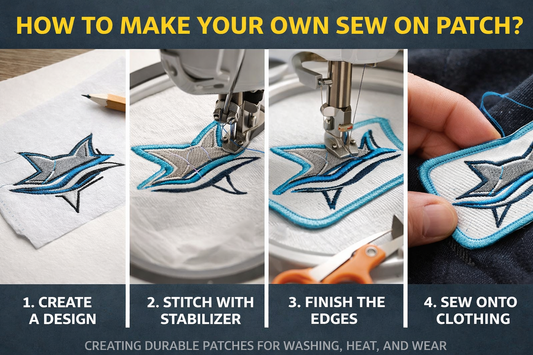 How to Make Your Own Sew On Patch