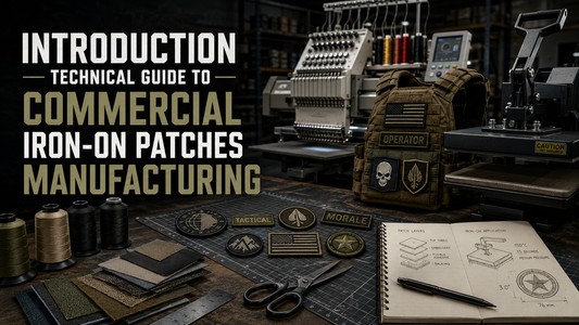 Technical Guide to Commercial Iron-On Patches Manufacturing