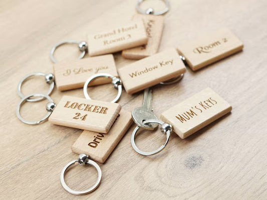 Personalised Key Rings Bulk