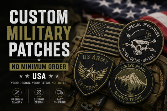 Custom Military Patches No Minimum Order: Basics, Types & Comparison