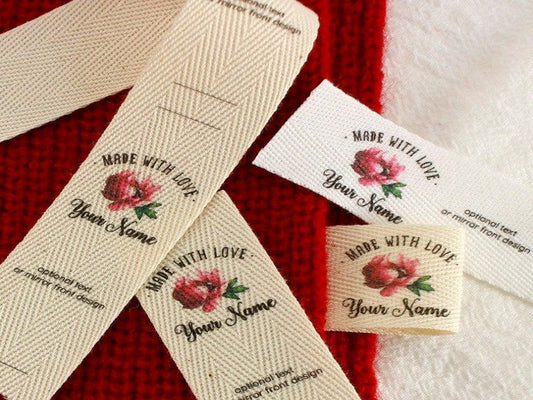 personalized labels for sewing projects