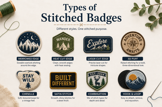 Stitched Badges: Definition, Types, Application And Making Guide