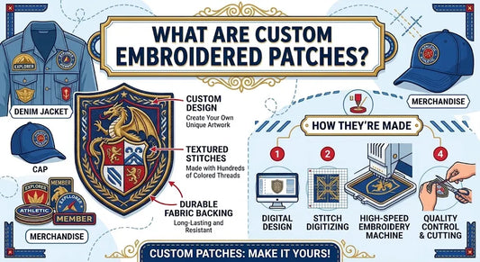 Custom Embroidery Patches in South Dakota &; Other Major Cities  Rush Patch