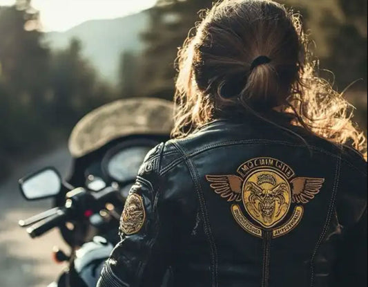 custom motorcycle back patches
