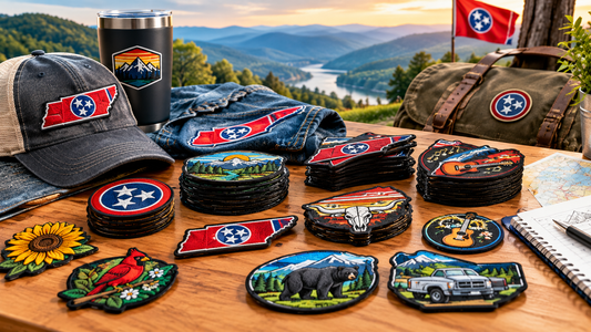 Do custom embroidery patches cost the same in Nashville Tennessee and other major cities Rush Patch