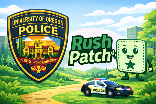 university of oregon patches Rush Patch