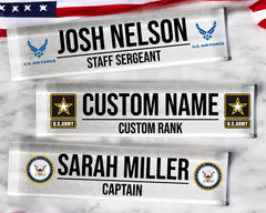 Military Name tags for Uniform